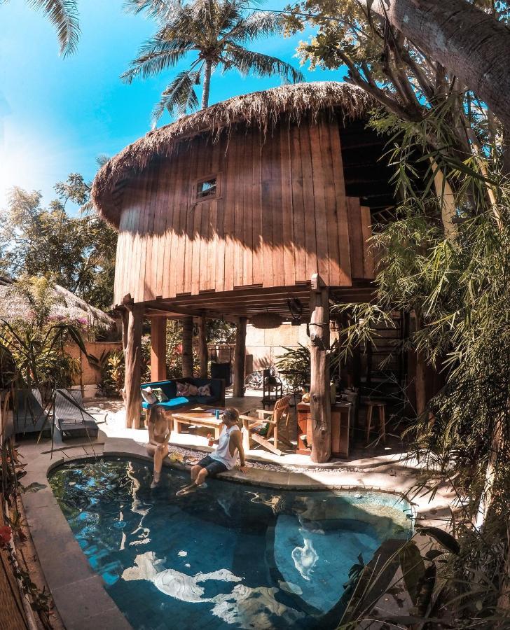 Gili Treehouse Villa Gili Trawangan Exterior photo