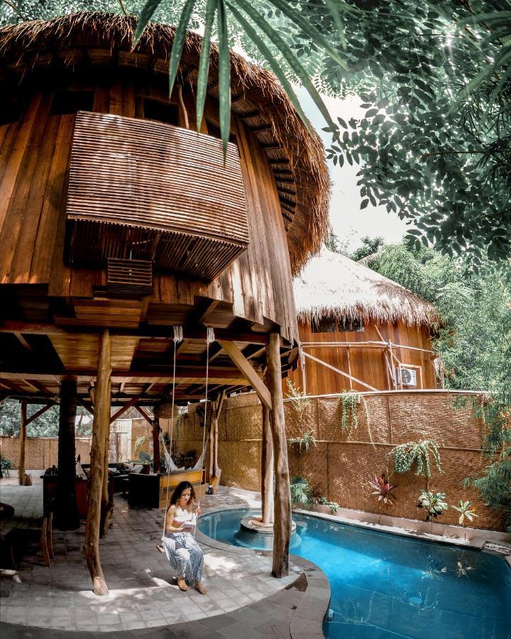 Gili Treehouse Villa Gili Trawangan Exterior photo